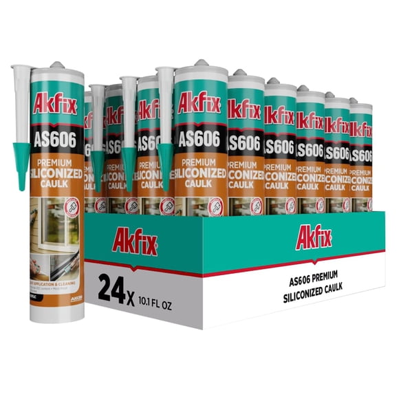 Sellador Akfix AS606 24 x 300 ml Pintable con Siliconado