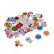 thumbnail image 1 of 50pcs surtidos de dibujos animados animales botones de madera Scrapbook DIY costura artesanal, 1 of 5