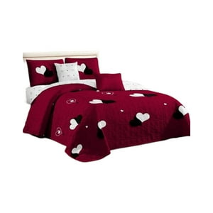 Genérico - Quilt Verano 2 Plazas+2 Fundas Verano Suave 13N64