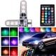 thumbnail image 1 of Par Ampolletas led T10 Multicolor (rgb) con control remoto universal, 1 of 3