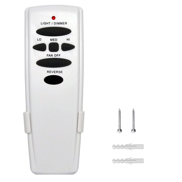Control remoto Onisamt Hampton Bay de 3 velocidades con regulador de luz