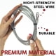 thumbnail image 3 of Cables para puerta de garaje Granatan para puertas de 3.7 m, acero galvanizado, paquete de 2, 3 of 7