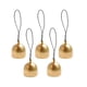 thumbnail image 5 of 5 Piezas Campana de cobre Adornos navideños Campana de la puerta Colgante de latón Campanas de latón Mini Campana Windchimes para el jardín de su casa, 5 of 5