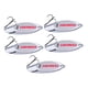 thumbnail image 5 of 5x Cucharas De Pesca Se?uelos Cebos De Pesca Duros Para Grandes Distancias Cast Agua Dulce Plata 40g, 5 of 5