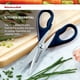thumbnail image 3 of Tijeras de cocina KitchenAid multiusos de acero inoxidable, color azul, 3 of 3