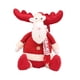 thumbnail image 2 of Lindo Mu?eco De Navidad Sentado Figuritas Juguetes Para Fiesta Vacaciones Celebración Elk, 2 of 3
