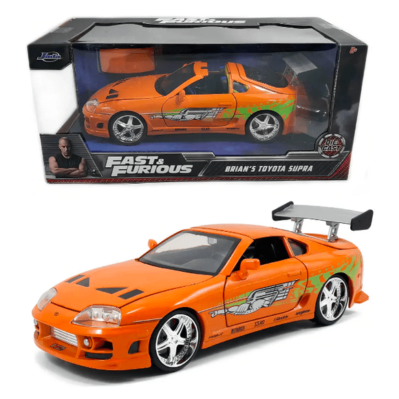JADA VEHICULO R Y F 1995 TOYOTA SUPRA ORANGE