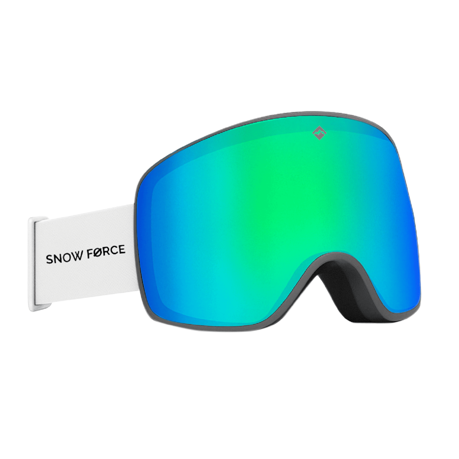 Snow Force - Antiparras Magnéticas Ski & Snowboard North Pole / Verde - Gris - Blanco