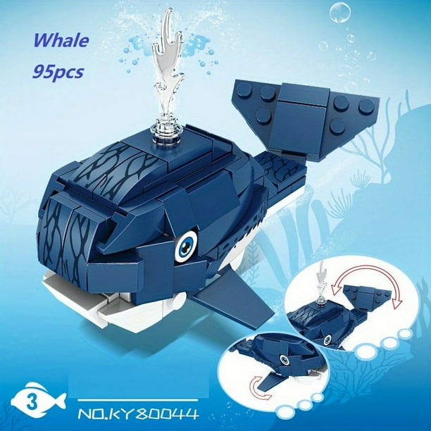 Sea Animals Building Blocks Toys, Early Educational Toy For Kids, Xmas Gift