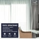 thumbnail image 2 of Pack Cortina De Tela Blackout + Velo 140x220 Gris, 2 of 8