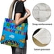 thumbnail image 3 of Nursery Rhymes Bolso de tela con estampado de lienzo para mujer, bolsa de compras reutilizable y estética, con cremallera interior, regalo para mujer, 35 × 40 cm., 3 of 6