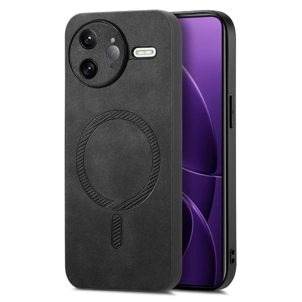 Magnetic Slim Case for Xiaomi Redmi K80 Pro with Camera Guard & Anti-Scratch Back Black