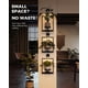 thumbnail image 3 of Bamworld Maceteros colgantes para interior, 3 unidades, con luces, 3 of 8