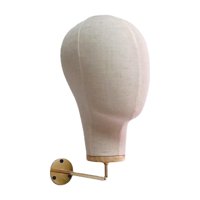 Ioensy - Cabeza De Maniquí, Suave, Duradera, Para Principiantes, Centro Comercial, Barbería, Accesorios De Tienda, Beige