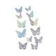 thumbnail image 1 of Pegatinas De Pared De Mariposa 3D, Calcomanías DIY Para Decoración De Pasteles, Ventana, Patio, Césped, Estilo B, 1 of 3