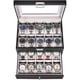 thumbnail image 1 of Organizador de Relojes BEWISHOME de 20 Ranuras con Tapa de Vidrio, 1 of 9