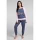 thumbnail image 1 of Pijama Largo Algodón Rosado Talla XL, 1 of 4