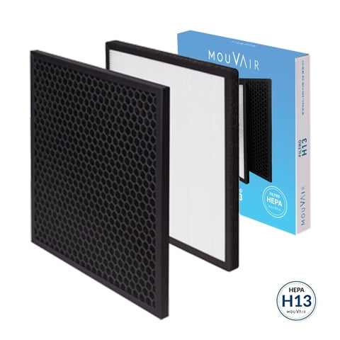 Filtros De Reemplazo Mouvair Zen Hepa H13 (Grado Médico)