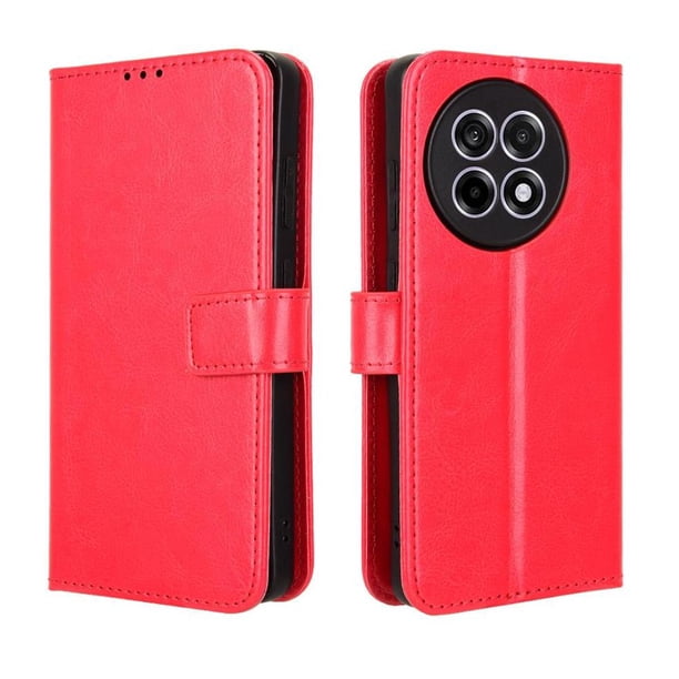 Funda tipo libro para OnePlus Ace 5 / Ace 5 Pro /13R 5G, cartera todo‑en‑uno, funda multifuncional con tarjetero y correa de muñeca desmontable