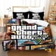 thumbnail image 1 of Grand Theft Auto 5 Bedding Set Game Duvet Cover Sets Comforter Duvet Cover Size Dropshipping Bed Sheets, 1 of 5