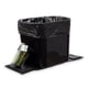 thumbnail image 1 of Cubo de basura de coche HAUSSIMPLE negro grande con solapas de estabilidad, 1 of 9