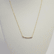 thumbnail image 3 of Collar oro amarillo italiano18k con brillantes swarovski, 3 of 3