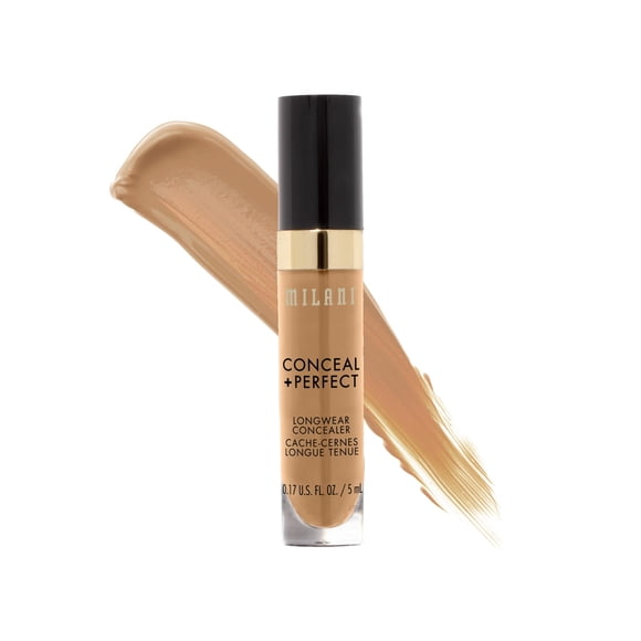 Corrector Milani Conceal + Perfect Longwear, beige cálido, 5 ml, vegano