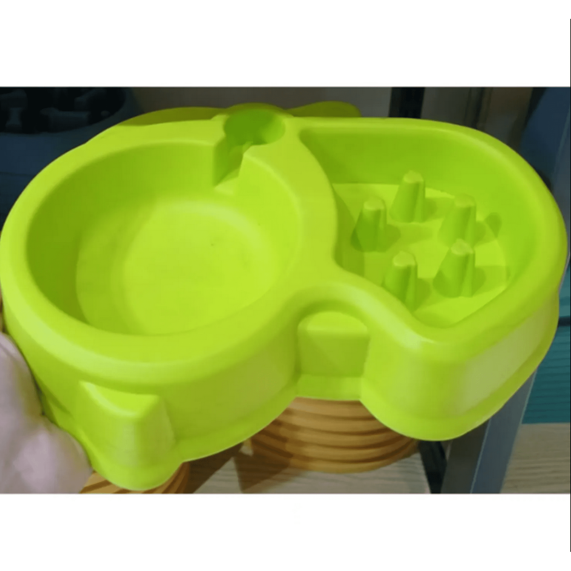 Genérico - Cuencos Para Perros Antiestres Forma Doble