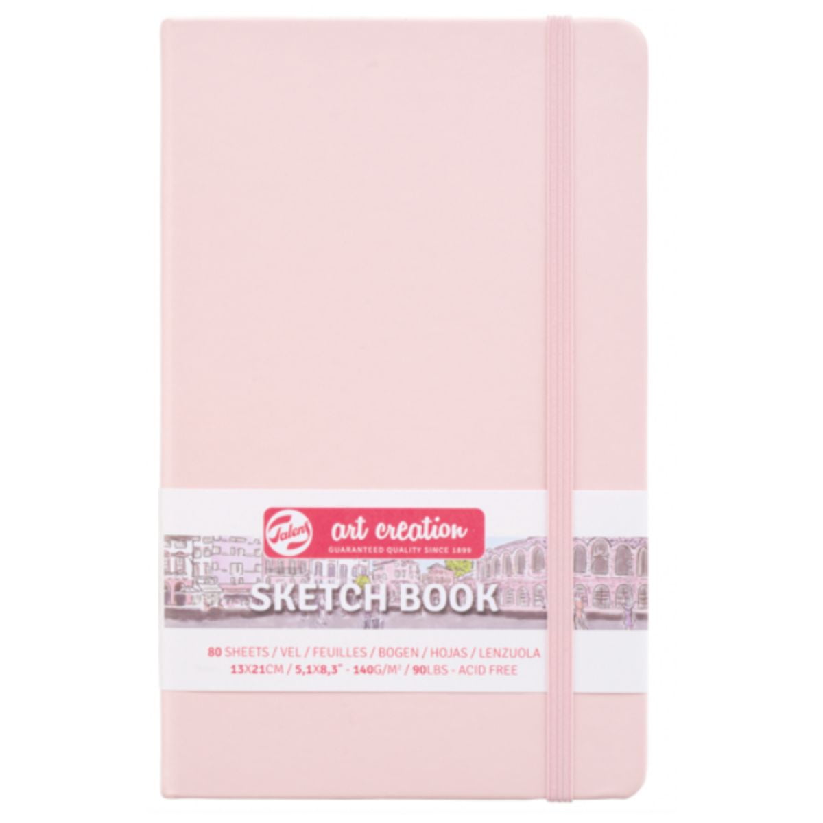 Libreta Art Creation Rosa Pastel 13x21cm 140gr 80hjas.