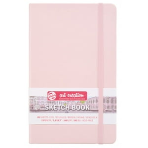Libreta Art Creation Rosa Pastel 13X21Cm 140Gr 80Hjas.