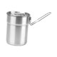 thumbnail image 4 of Hervidor De Agua Para Mochilero, Taza De Acero Inoxidable Duradera De 1L Para Bar, Barbacoa Diaria, 4 of 5