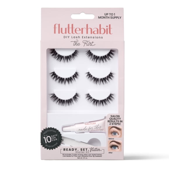 Kit De Extensión De Pestañas Flirt Retail Kit
