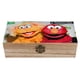 thumbnail image 1 of Elmo Caja Organizadora de Madera Rústica - Caja Decorativa Multifuncional para Escritorio, Hogar, Oficina, Joyas y Manualidades, 1 of 6