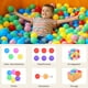 thumbnail image 2 of Pelotas Hovenlay, sin ftalatos, sin BPA, 5,5 cm, 100 unidades, 2 of 3