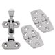 thumbnail image 2 of 316 Acero Inoxidable Barco Marino Ferretería Anti-Rattle Latch + 1 Par Bisagras, 2 of 3