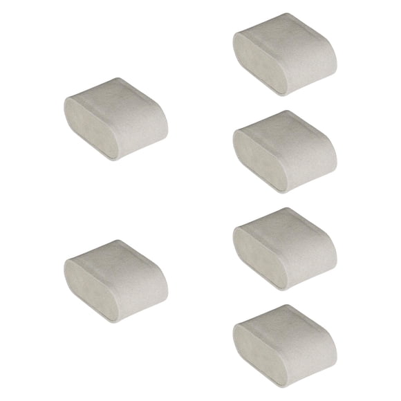 6x reloj de almohada pulseras para hombres para mujeres almacenamiento compacto de joyería de joyería de organizador pequeño para espectáculos minoris Gris