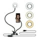 thumbnail image 2 of Soporte Clip Aro Luz 10 Cm Smartphone Flexible, 2 of 3