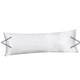 thumbnail image 4 of Funda De Almohada De Cuerpo Satinado Sin Cremallera 20x54 Pulgadas Para La Piel Del Dormitorio Relajante Blanco, 4 of 6