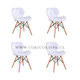 thumbnail image 1 of Pack 4 Sillas Mariposas Eames Color Blanco, 1 of 2