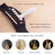 thumbnail image 5 of Clavijas de Puente para Guitarra Kimlong de Latón 6 piezas con Extractor y Púas, 5 of 7