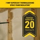 thumbnail image 2 of Aislamiento de espuma en aerosol STANLEY F 990P Supercoat 800 ml, paquete de 2, 2 of 3