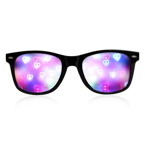Gafas De Difracción Ultimate Heart 3D Rainbow Hearts