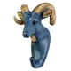 thumbnail image 1 of Gancho De Pared Multifunción Ropa Sombrero Rack Key Holder Resina Animal Cabra, 1 of 5