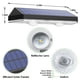 thumbnail image 5 of Luces solares para vallas LIANGLOME, impermeables, LED 3000/4000/6000 K, 5 of 6