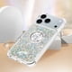 thumbnail image 5 of FOXDOCK Funda Glitter Líquida para iPhone 17 Pro con Anillo Brillante, TPU Antichoques y Esquinas Reforzadas, Soporte, 5 of 6
