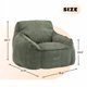 thumbnail image 4 of Sofá de silla de bolsa de frijol gigante para adultos adolescentes, cómodas sillas de bolsa de frijol grande con reposabrazos para dormitorio sala de estar, 4 of 5