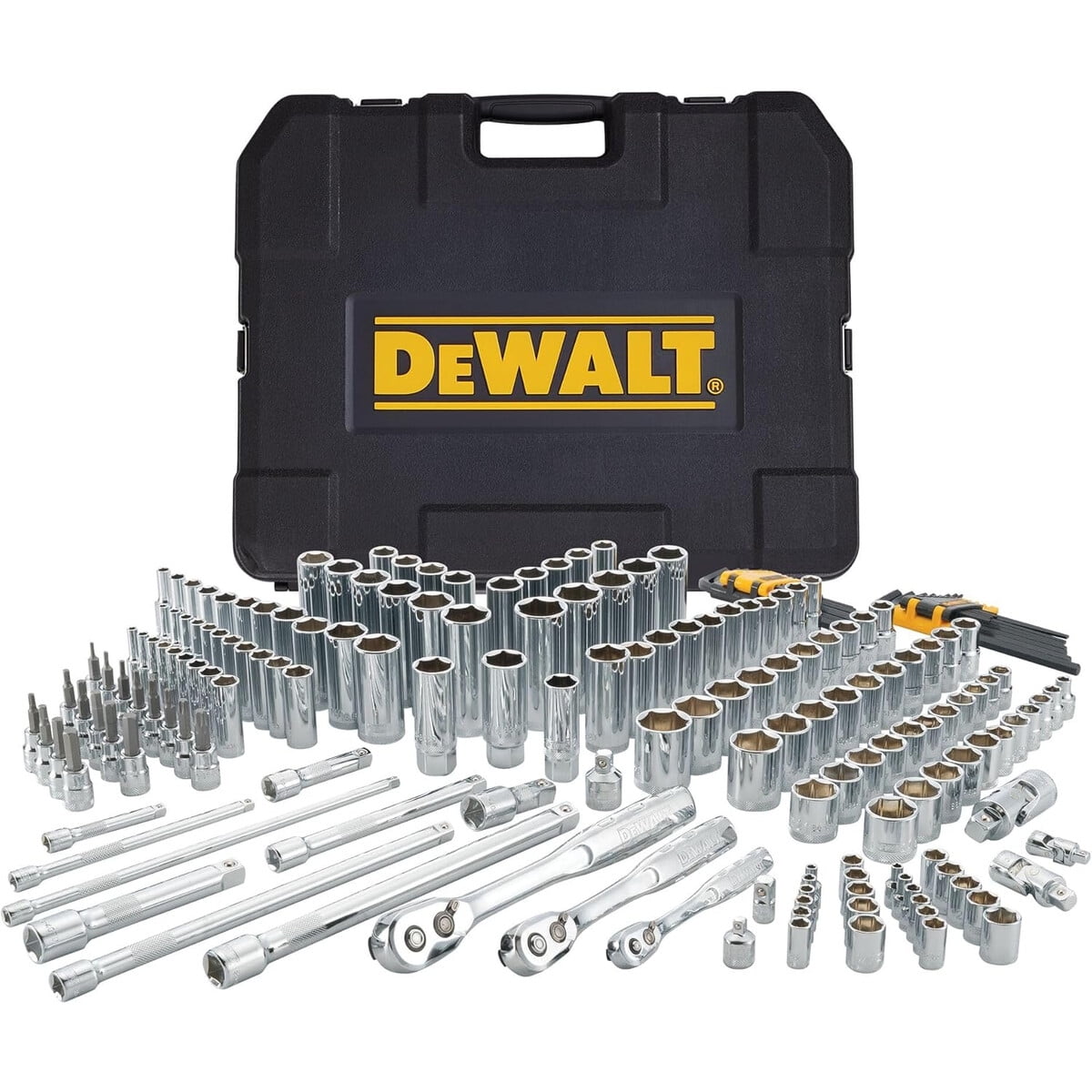 Dewalt - Set Herramientas 192 Piezas Cromo Vanadio Sae Métrico