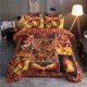 thumbnail image 1 of Fire Phoenix Quilt Duvet Cover Set Doona Cover Bedspread Bed Linen Queen3-Piece Bedding Set, 1 of 5