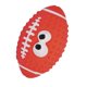 thumbnail image 2 of Perro Juguete Para Masticar Goma Resistente A Las Mordeduras Pelota Chirriante Juguete Para Morder Ejercicio Para La Dentición Rugby Rojo, 2 of 3