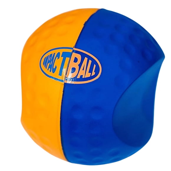 Pelota de impacto para golf CHAPTER 29, entrenadora pequeña azul y naranja